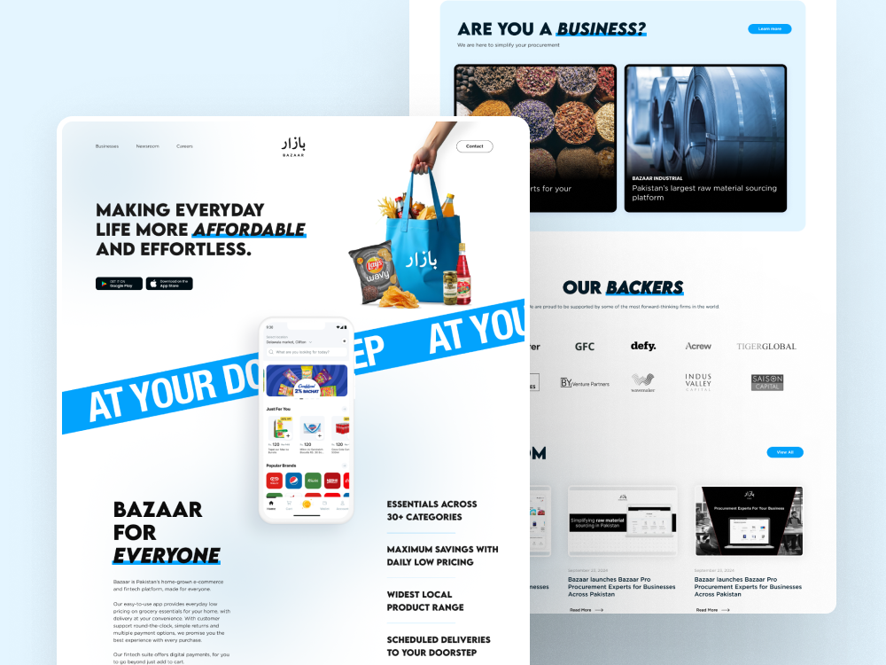 Bazaar Tech E-Commerce Marketplace Platform
